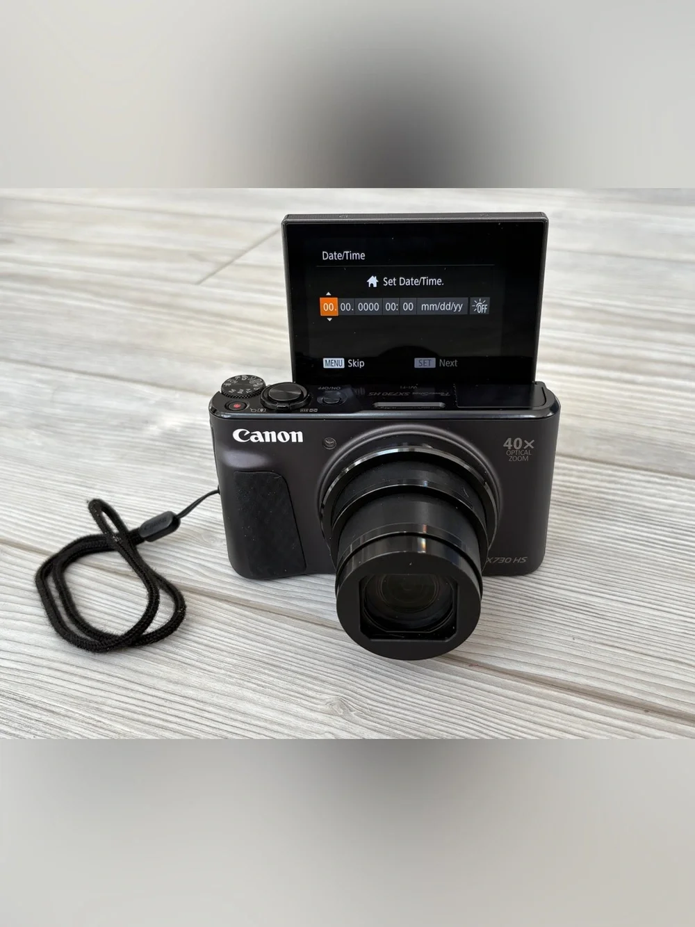 Canon PowerShot SX730 HS 20.3MP Camera 180 Flip Screen 4 Batts + Manfrotto Bag⁠